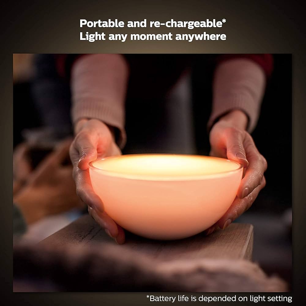 Philips Hue Go 2.0 White & Colour Ambiance Smart Portable Light with Bluetooth, Works with Alexa and Google Assistant (Pack of 1) — image 3
