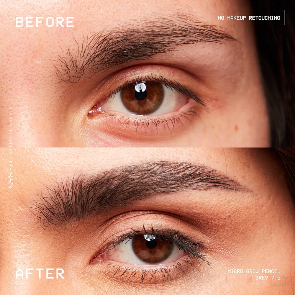 NYX PROFESSIONAL MAKEUP Micro Brow Pencil, Eyebrow Pencil - Grey — image 3