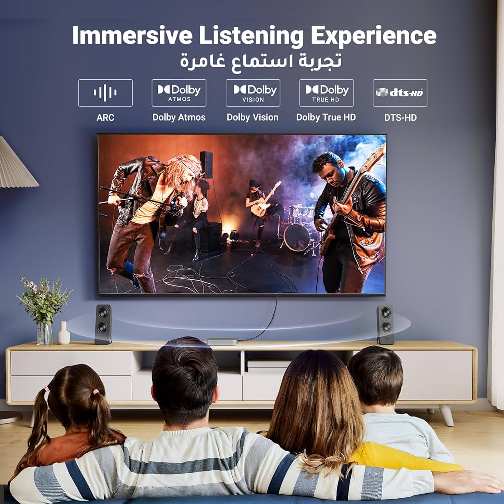 UGREEN HDMI Cable 4K 2M HDMI 2.0 18Gbps High-Speed 4K@60Hz Video Wire Ultra HD 3D 4K Cord Braided Compatible with Nintendo Switch MacBook Pro UHD TV Xbox Playstation PS5/4 PC Laptop — image 5