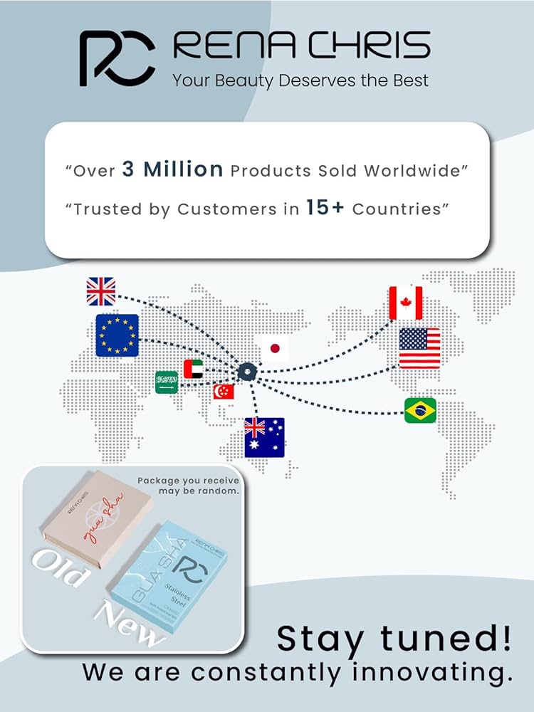 Rena Chris Gua Sha Facial Tools, Stainless Steel Guasha Tool for Acupuncture, Manual Massage Sticks for Jawline Sculpting and Puffiness Reducing, Gua Sha Scraping Massage Tool, Skin-Care Gift(Silver) — image 7