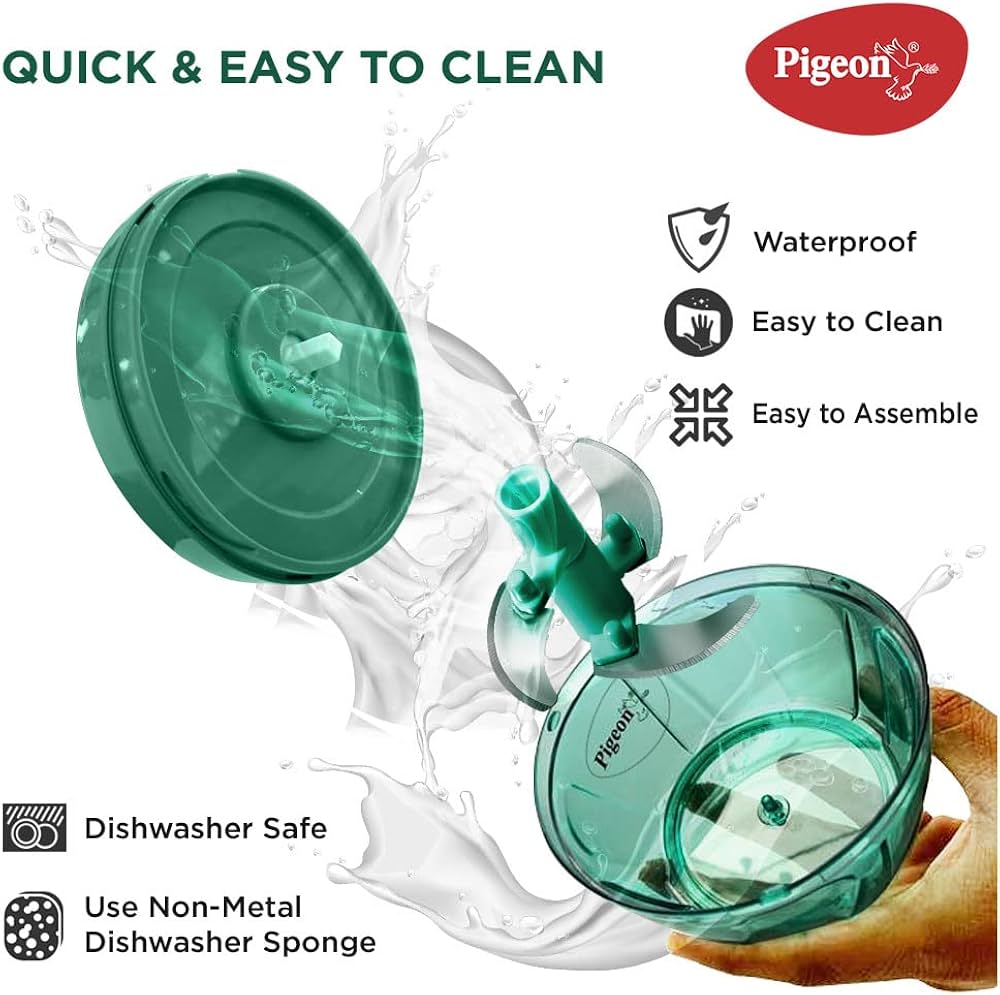 Pigeon Handy Chopper, Green, Plastic — image 7