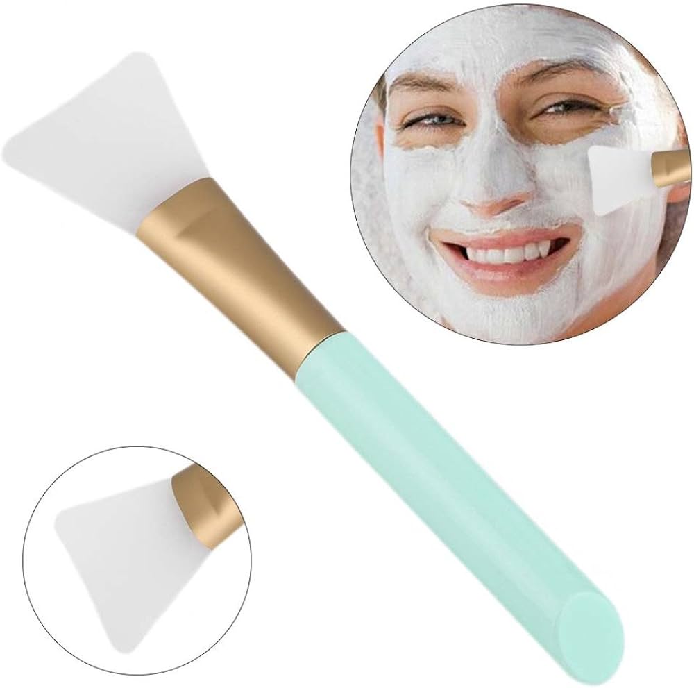Opiqcey 2 PCS Silicone Face Mask Brush, Mask Beauty Tool Soft Silicone Facial Mud Mask Applicator Brush Hairless Body Lotion And Body Butter Applicator Tools — image 6