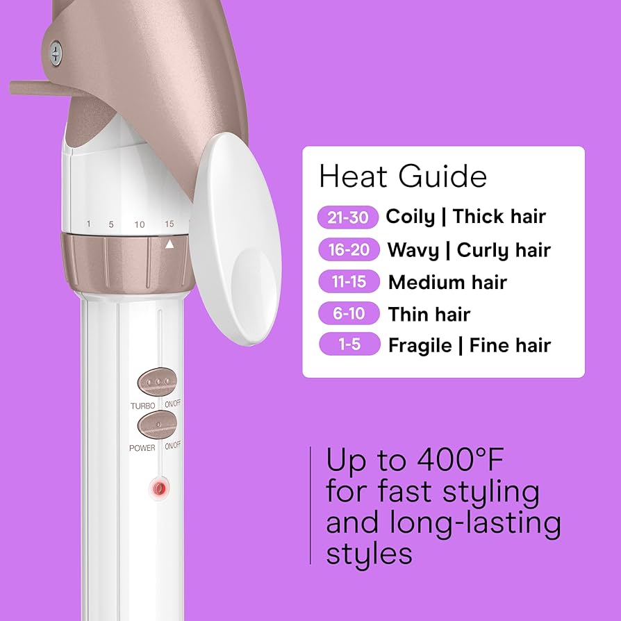 Conair Double Ceramic 1 1/2-Inch Curling Iron, 1 ½ inch barrel produces soft waves – for use on medium and long hair — image 4
