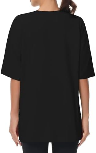 THE GYM PEOPLE Women's Casual Oversized T-Shirts Summer Crewneck Short Sleeve Workout Basic Tee Tops — image 5