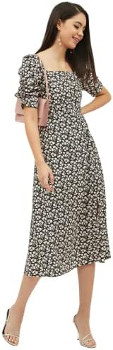Harpa Women Harpa Women Square Neck Printed Dress Dress (pack of 1) — image 2