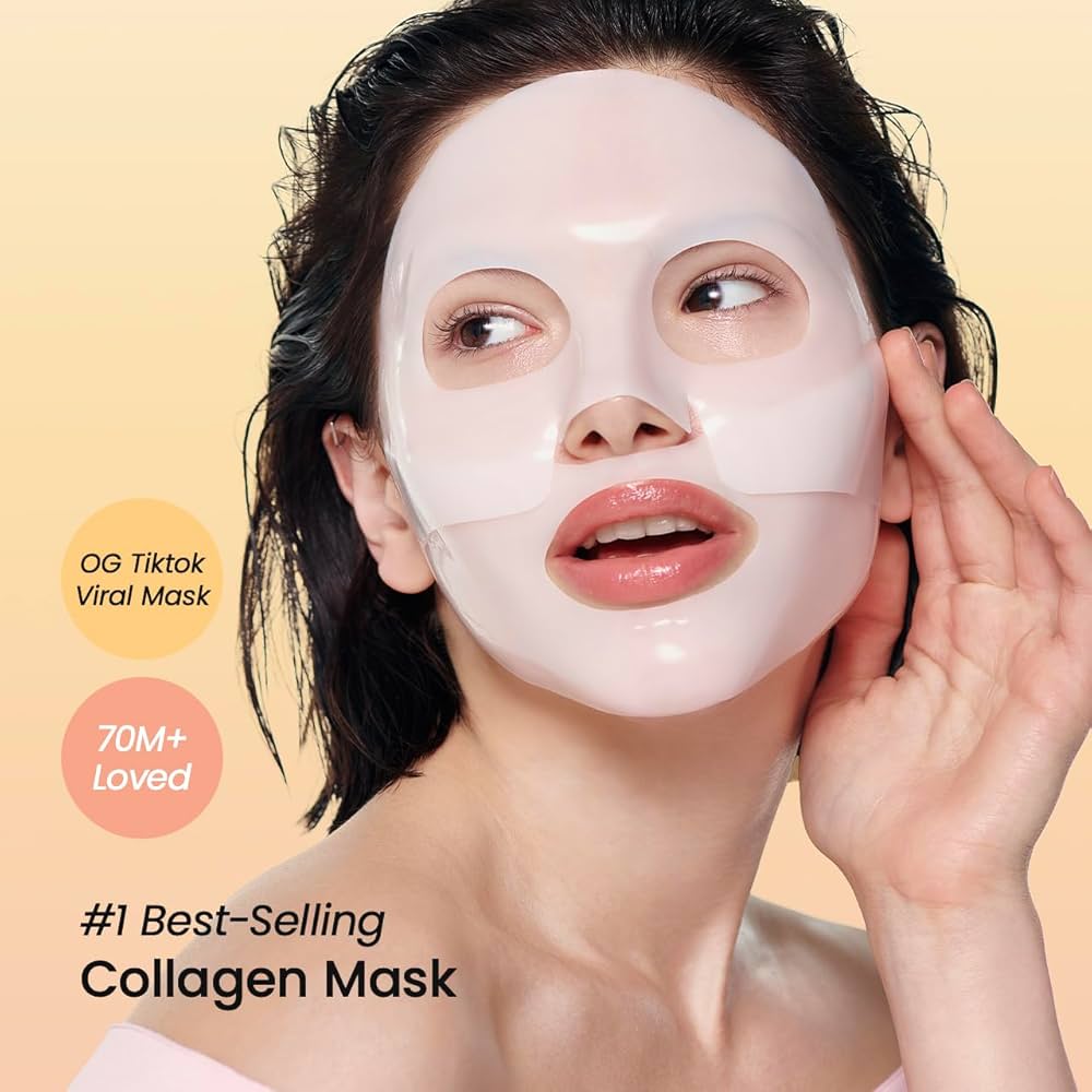 BIODANCE Bio-Collagen Real Deep Mask, Hydrating Overnight Mask, Water Locking, Pore Minimizing, Elasticity Improvement, 34g x4ea, Ramadan Gift — image 2