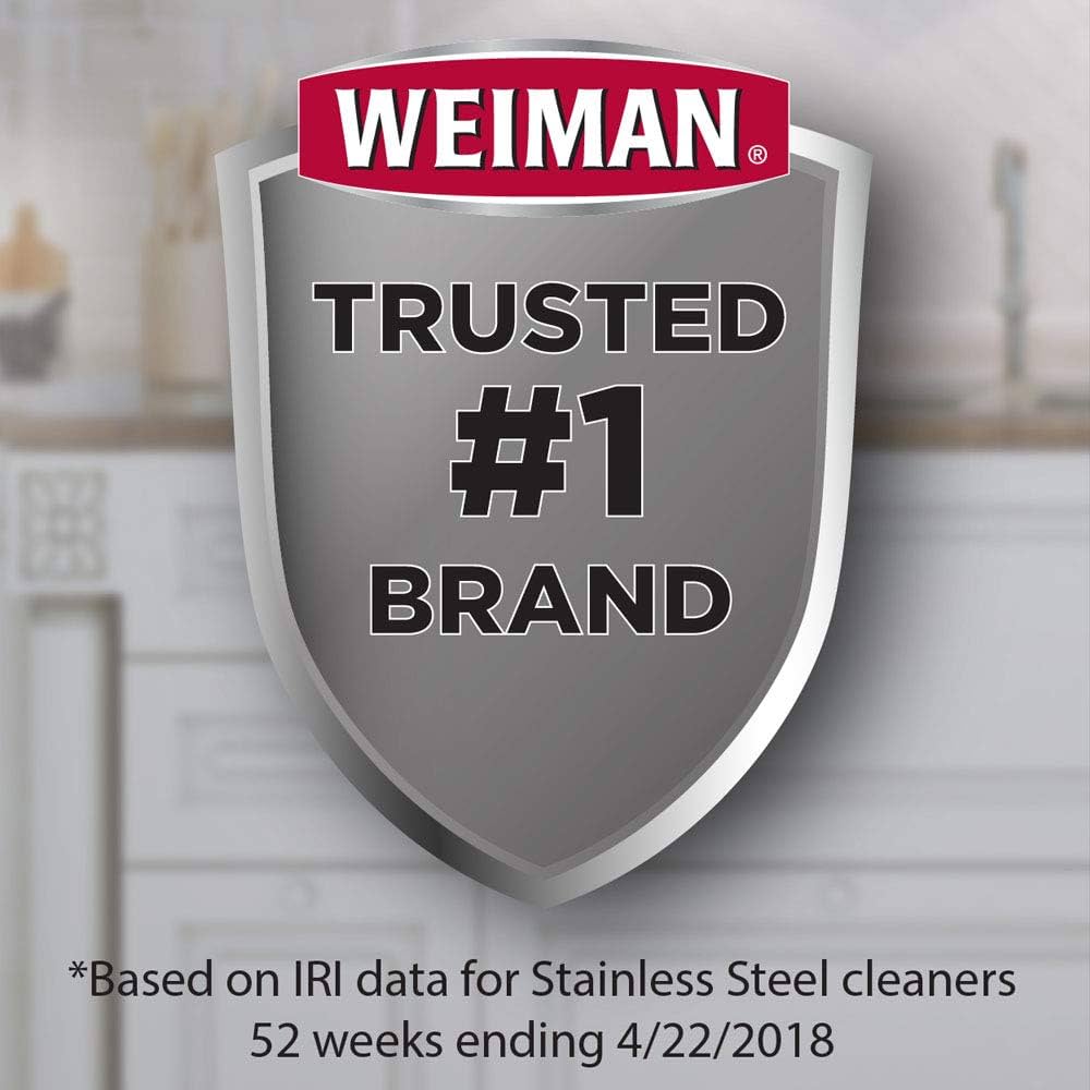 Weiman Stainless Steel Sink and Pots & Pans Cleaner and Polish — image 8