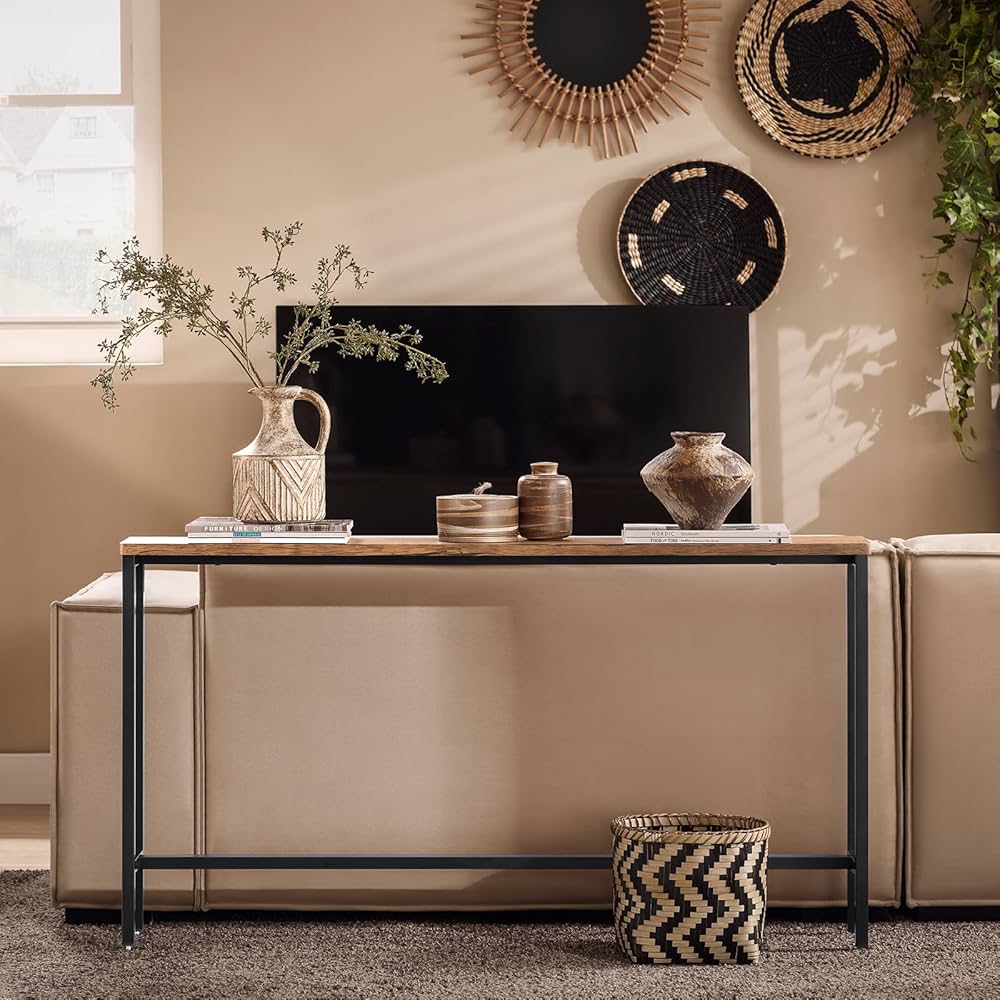 SoBuy Console Table Side Table for Living Room End Table Bar Sofa High Small Tables Narrow Furniture كونسولطاوله صغيره for Kitchen,Hallway,Bedroom,Entrance,طاولاتFSB19-XL-N — image 2