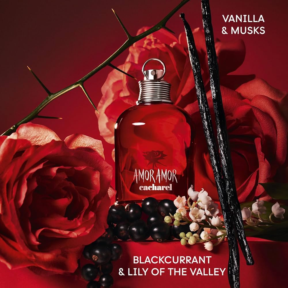 Cacharel Amor Amor, Parfüm für Damen, Eau de Toilette, Fruchtiger und blumiger Duft, 30 ml — image 3