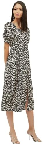 Harpa Women Harpa Women Square Neck Printed Dress Dress (pack of 1) — image 3