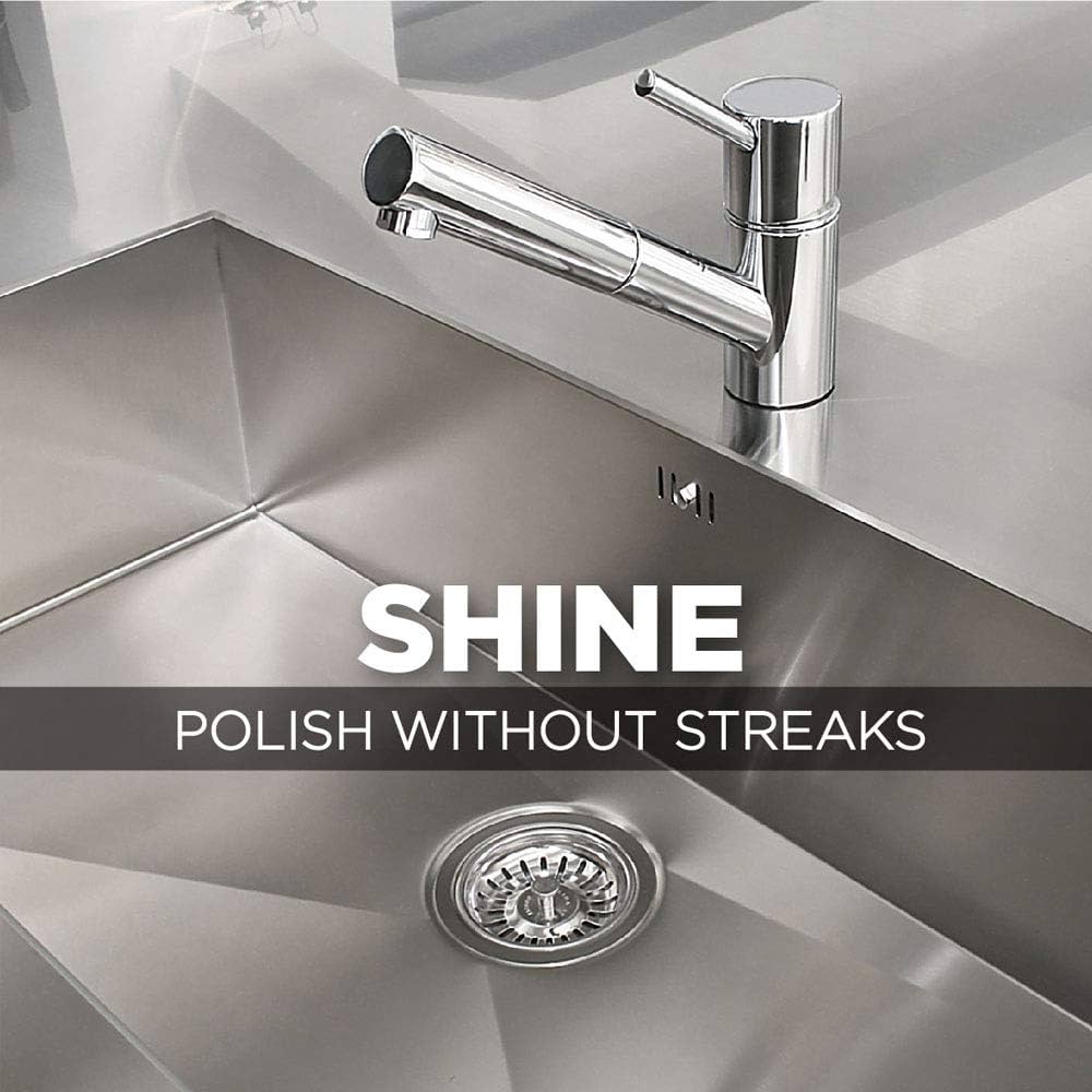 Weiman Stainless Steel Sink and Pots & Pans Cleaner and Polish — image 6
