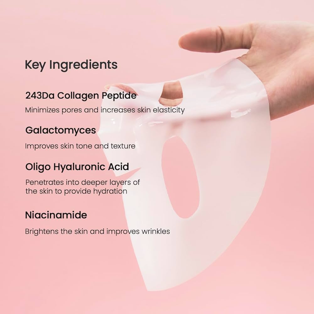 BIODANCE Bio-Collagen Real Deep Mask, Hydrating Overnight Mask, Water Locking, Pore Minimizing, Elasticity Improvement, 34g x4ea, Ramadan Gift — image 6