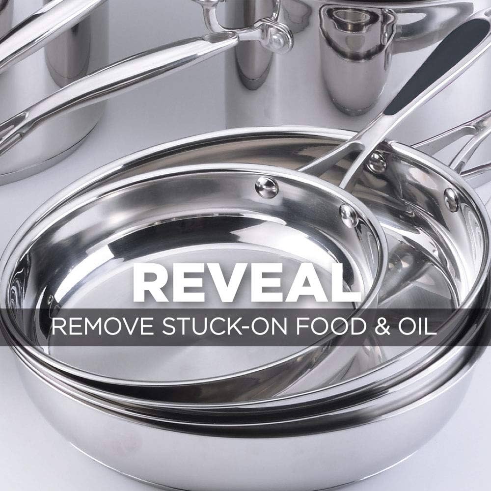 Weiman Stainless Steel Sink and Pots & Pans Cleaner and Polish — image 5