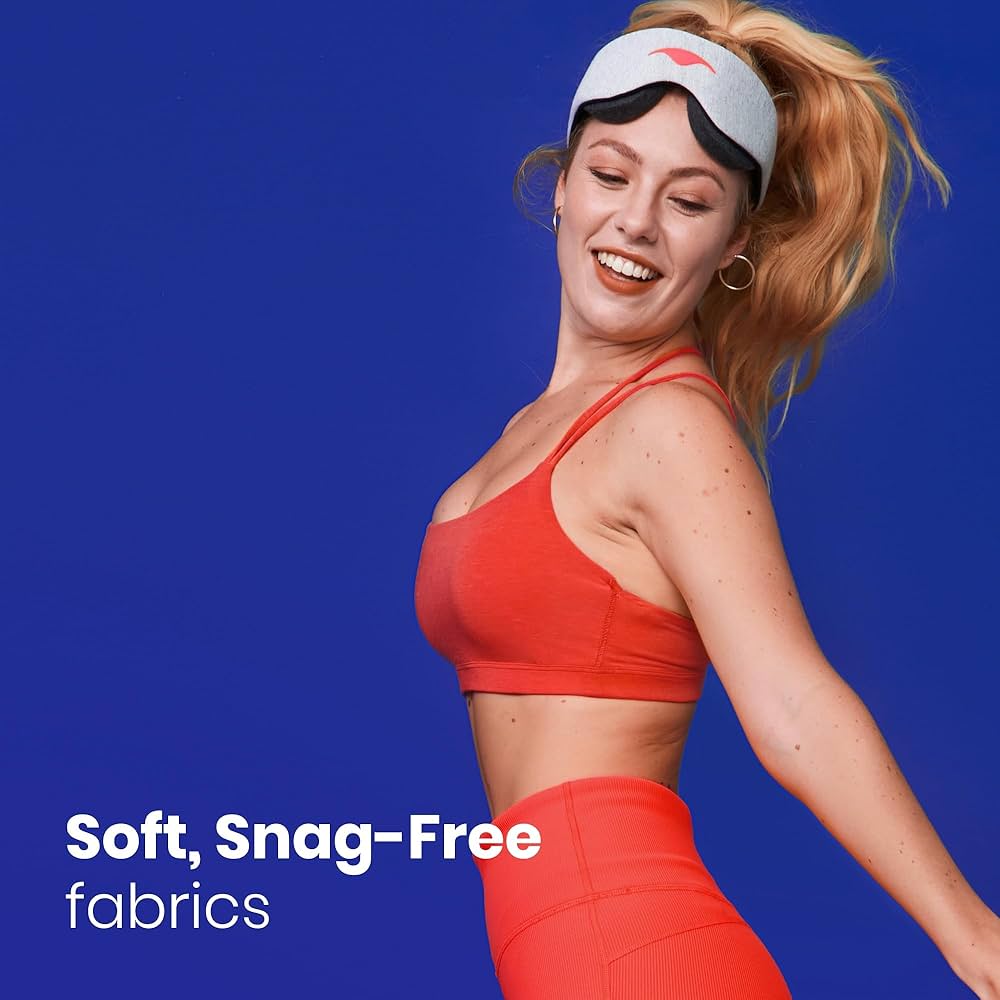 Manta Sleep Mask - 100% Blackout Eye Mask - Zero Eye Pressure - Adjustable Eye Cups - Guaranteed Deepest-Possible Rest - Perfect Sleeping Mask for Light Sleepers, Travelers, Midday Nappers — image 5