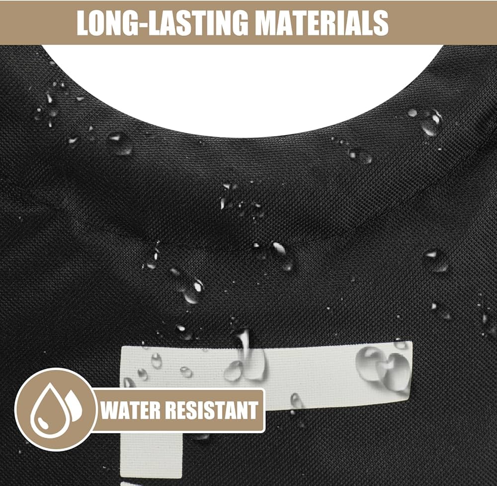 DOKEHOM 90L Large Foldable Laundry Baskets, Foldable Laundry Bags, Clothes Bag (Black, L) Disposable — image 4