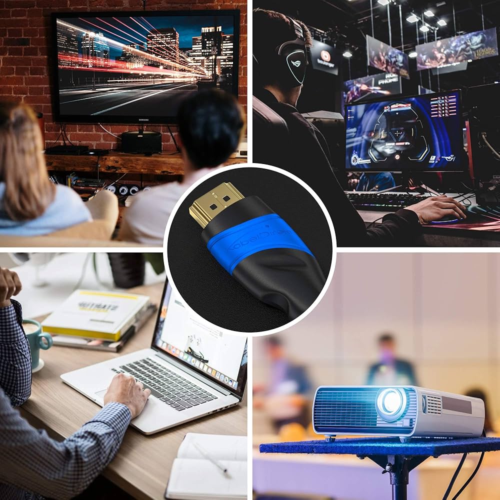 KabelDirekt – 8K / 4K HDMI Cable – 2m & More HDMI Cables (0.15m–22.5m) – German-Engineered HDMI Lead – Supports 10K/8K@60Hz/4K@120Hz – HDMI Cable for HDTV, PC, PS5, Xbox, Switch — image 3