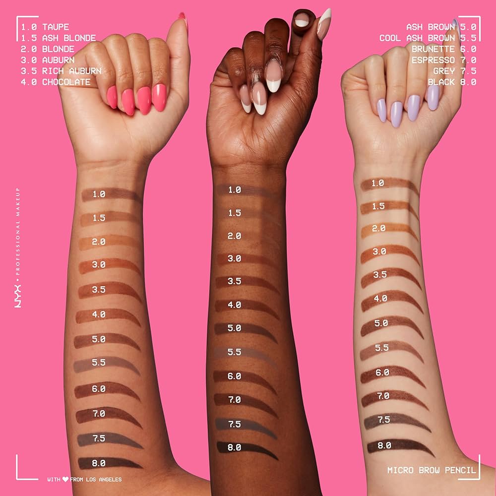 NYX PROFESSIONAL MAKEUP Micro Brow Pencil, Eyebrow Pencil - Grey — image 6